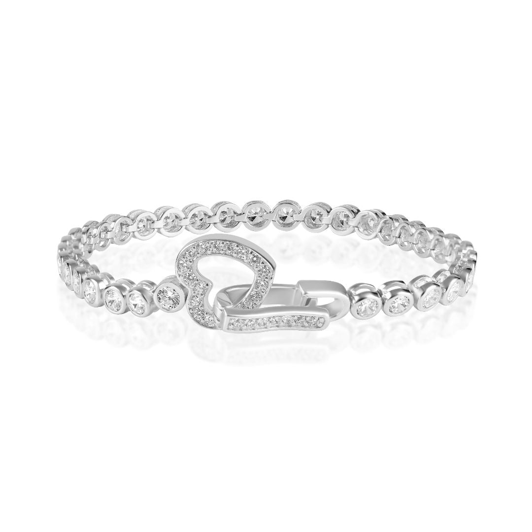 צמיד טניס ברק הלב