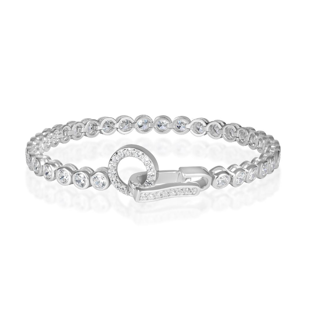 צמיד טניס מעגלי אהבה