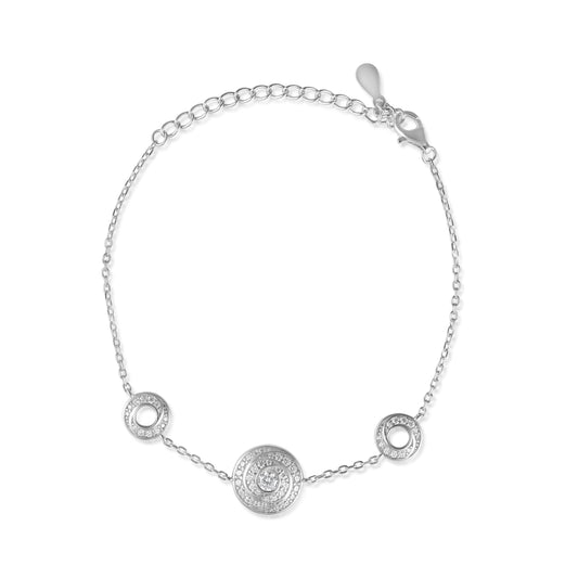 צמיד כסף מעגל החיים