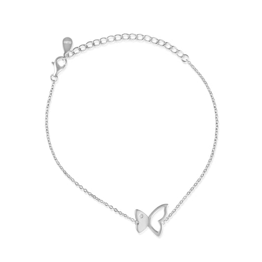 צמיד כסף כנפי אהבה