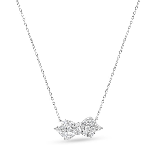 שרשרת כסף פפיון זוהר