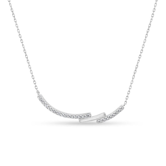 שרשרת כסף גלי הרמוניה