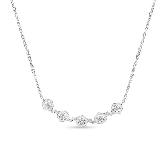 שרשרת כסף חמשת הכוכבים