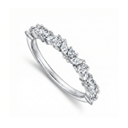 טבעת כסף תפארת האור